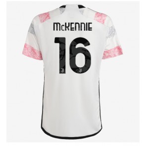 Juventus Weston McKennie #16 Koszulka Wyjazdowych 2023-24 Krótki Rękaw